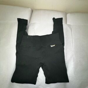 Bombshell sportswear seamless ribbed leggings size XS green